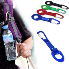 Aluminum Carabiner Water Bottle Holder for Camping