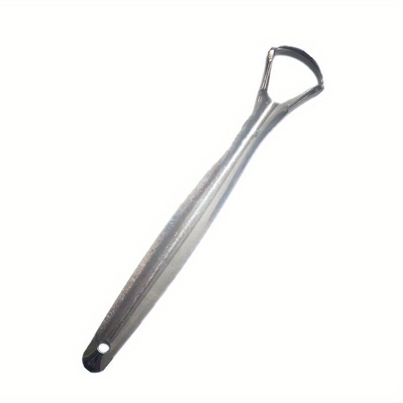 Stainless Steel Tongue Scraper - Safe & Eco Friendly Tongue Cleaning Tool