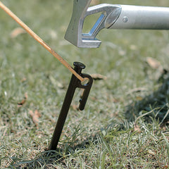 4pcs Tent Ground Nail Durable Tent Stakes Windproof Beach Camp Nail