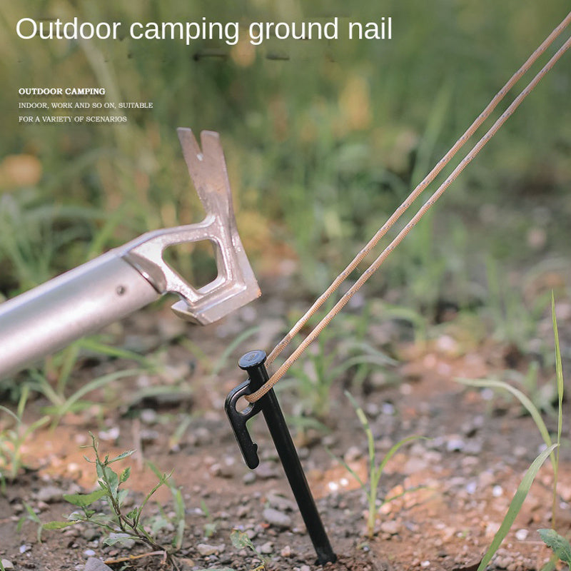 4pcs Tent Ground Nail Durable Tent Stakes Windproof Beach Camp Nail
