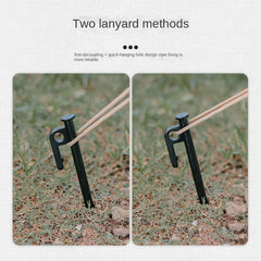 4pcs Tent Ground Nail Durable Tent Stakes Windproof Beach Camp Nail