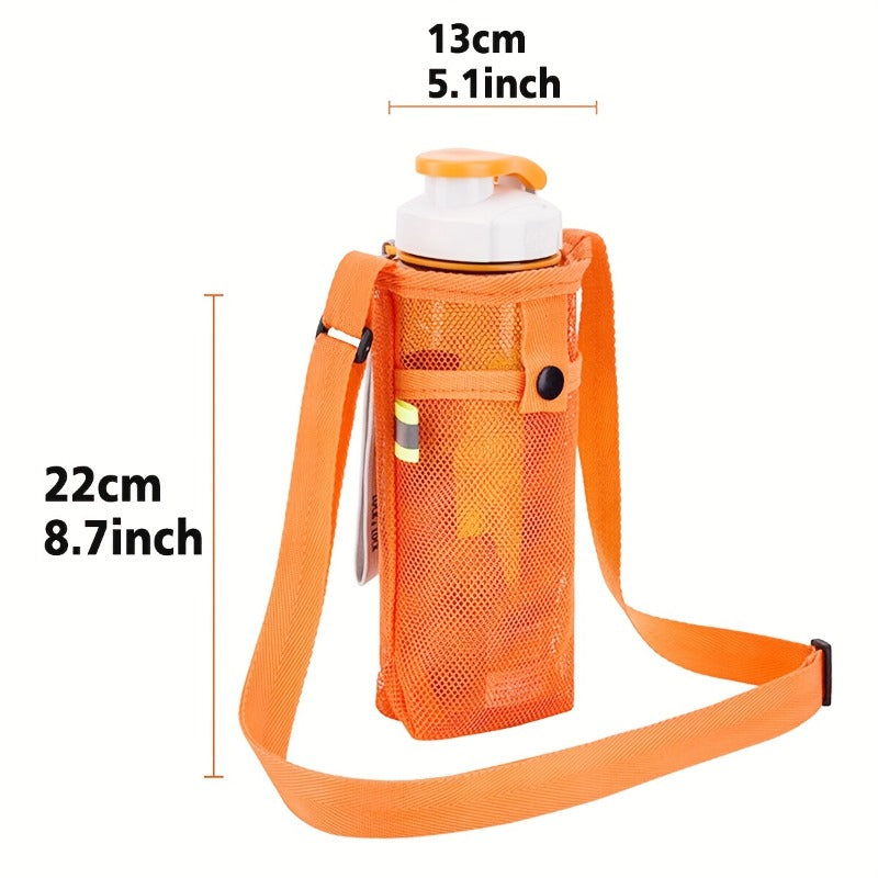 Portable Water Cup Bag with Adjustable Straps for Outdoor Sports