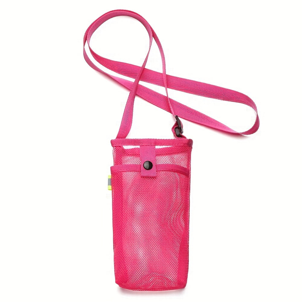 Portable Water Cup Bag with Adjustable Straps for Outdoor Sports