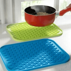 Silicone Round Non-slip Heat-resistant Mat Coaster Pot Table Mat