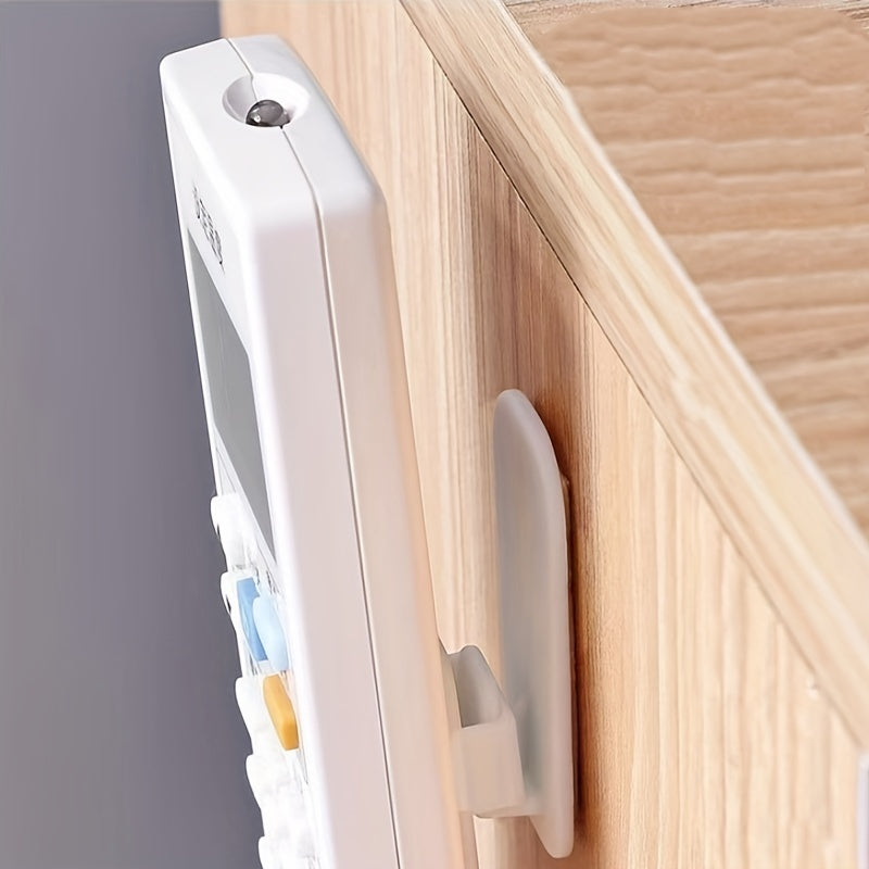 10 Pairs Multifunctional Adhesive Hooks TV Remote Control Storage