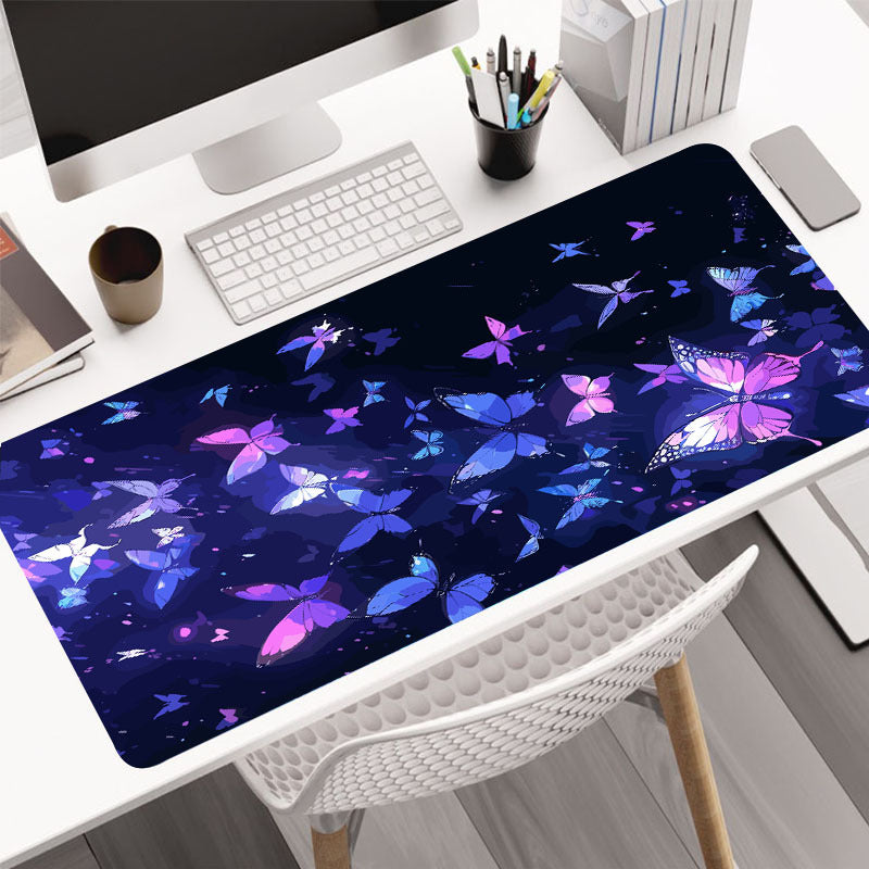 Butterfly Large Gaming Mousepad Desk Mat