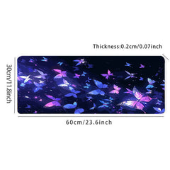 Butterfly Large Gaming Mousepad Desk Mat