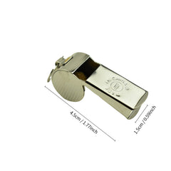 Stainless Steel 201 Metal Whistle - Traffic Police Outdoor Treble Whistle