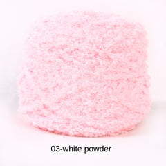 Coral Velvet Yarn Thick Polyester Yarn for Crocheting & Knitting