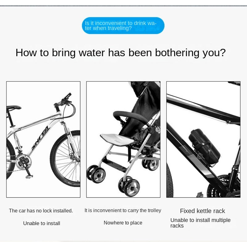 Stroller Bottle Rack Quick Release Water Cup Holder