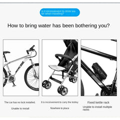 Stroller Bottle Rack Quick Release Water Cup Holder