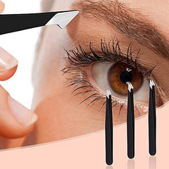 Stainless Steel Eyebrow Tweezers Face Hair Removal Clips