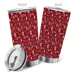 Christmas Series Travel Mug 20oz Leakproof Insulated Coffee Cup Stainless Steel