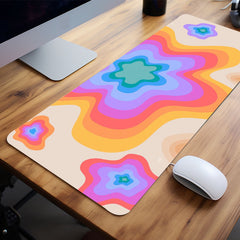 Colored Star Mouse Pad Long Non slip Waterproof Mouse Pad