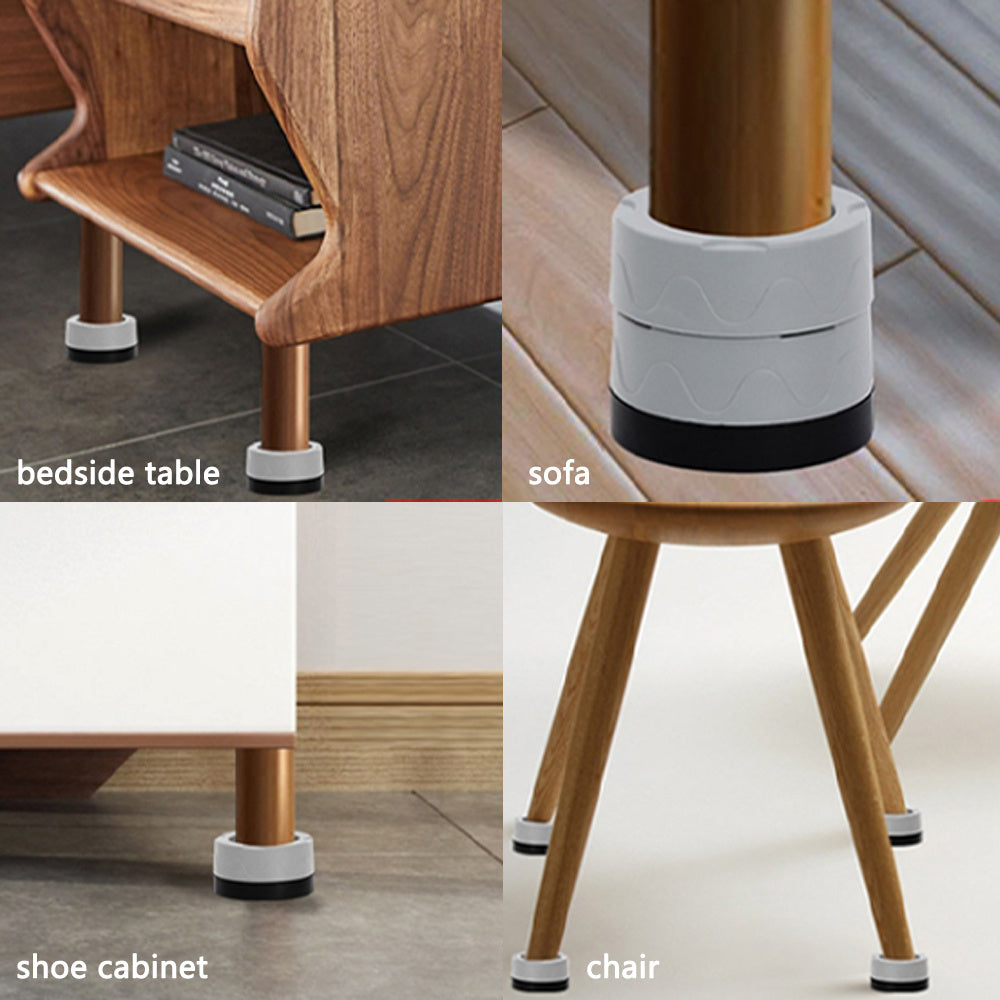 4pcs Table Chair Height Pads Set, Anti Slip Raised Foot Pad