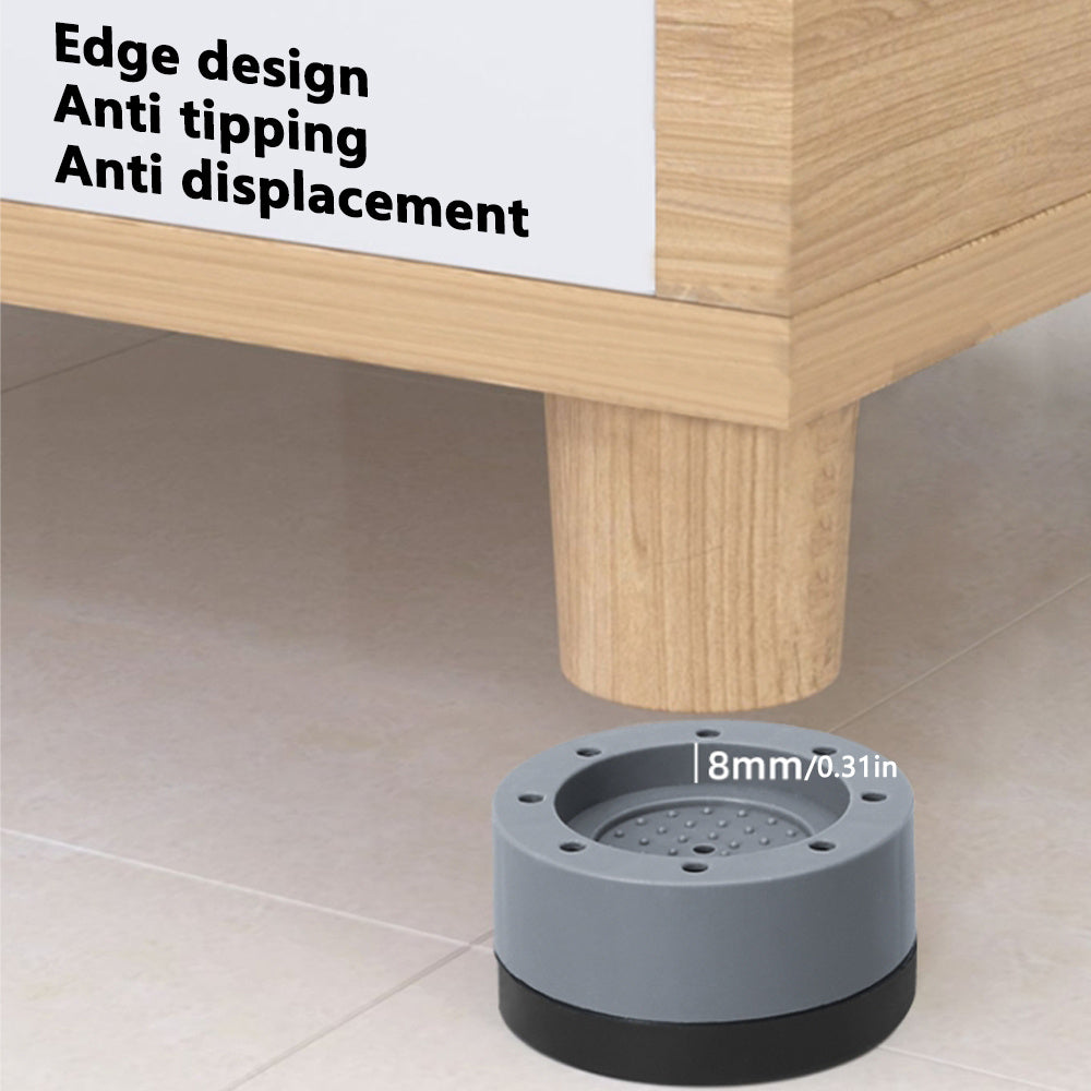 4pcs Table Chair Height Pads Set, Anti Slip Raised Foot Pad