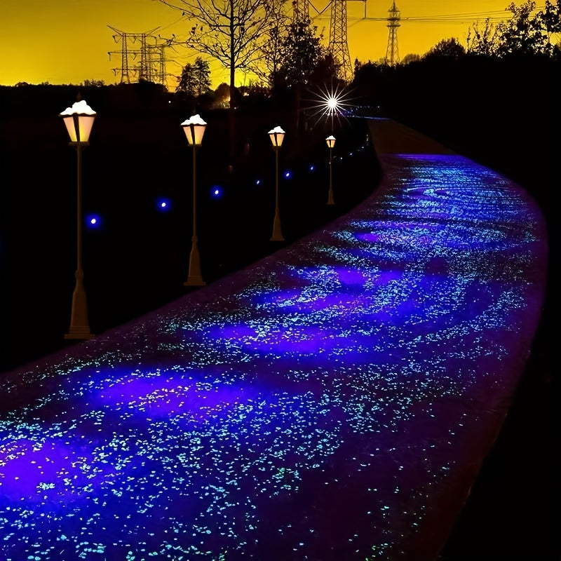 3000pcs Luminous Stone Glow In The Dark Aquarium Decorative Sand Gravel Rock