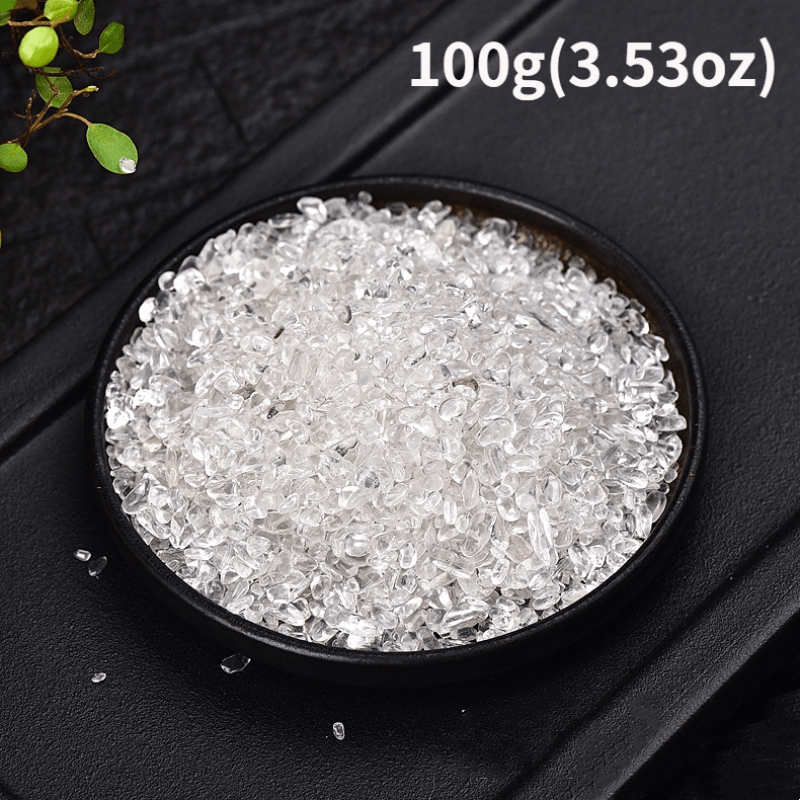 100g Crystal Crushed Stone for Resin Crafts - Small Business S