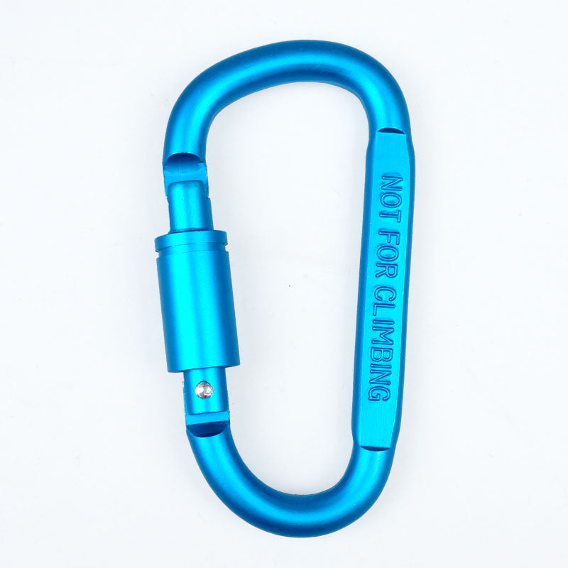 MAIDEZHI D Carabiner Aluminum Spring Hook Backpack Hanging Buckle