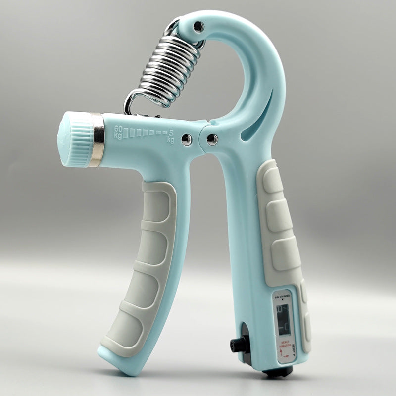 Adjustable Mechanical Counting Grip Strengthener for Hand Strength