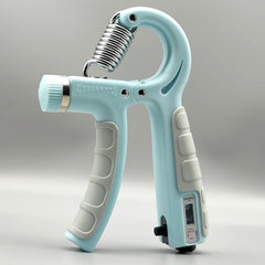 Adjustable Mechanical Counting Grip Strengthener for Hand Strength
