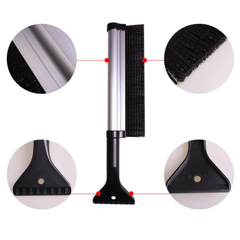 Car Retractable Ice Shovel Handle Snow Shovel Snow Brush