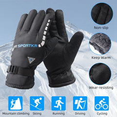 Winter Waterproof Antislip Warm Gloves For Men Women