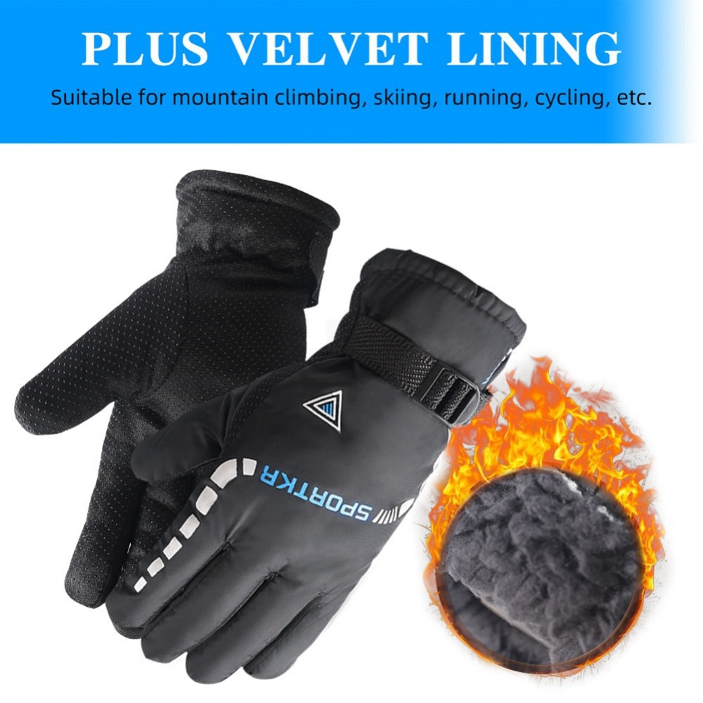 Winter Waterproof Antislip Warm Gloves For Men Women