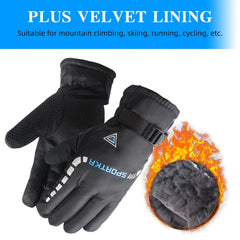 Winter Waterproof Antislip Warm Gloves For Men Women