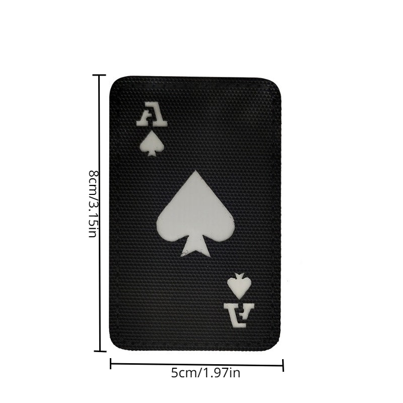 Death Card Ace Of Spades Morale Patch For Military Gear