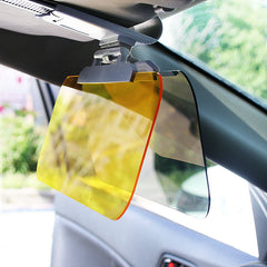 2 in 1 Car Sun Visor Night Anti Glare UV Blocking Sunscreen Non Glare Goggles