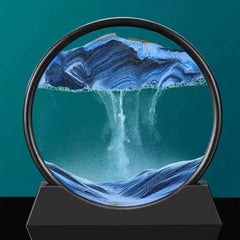 Deep Sea Mobile Sand Art Quicksand Painting 3D Dynamic Seascape Picture