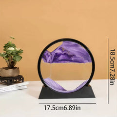 Deep Sea Mobile Sand Art Quicksand Painting 3D Dynamic Seascape Picture