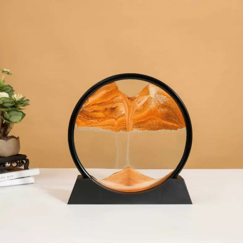 Deep Sea Mobile Sand Art Quicksand Painting 3D Dynamic Seascape Picture