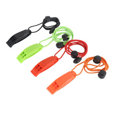 First Aid Survival Whistle Dual Frequency Outdoor Camping Hiking Emergency