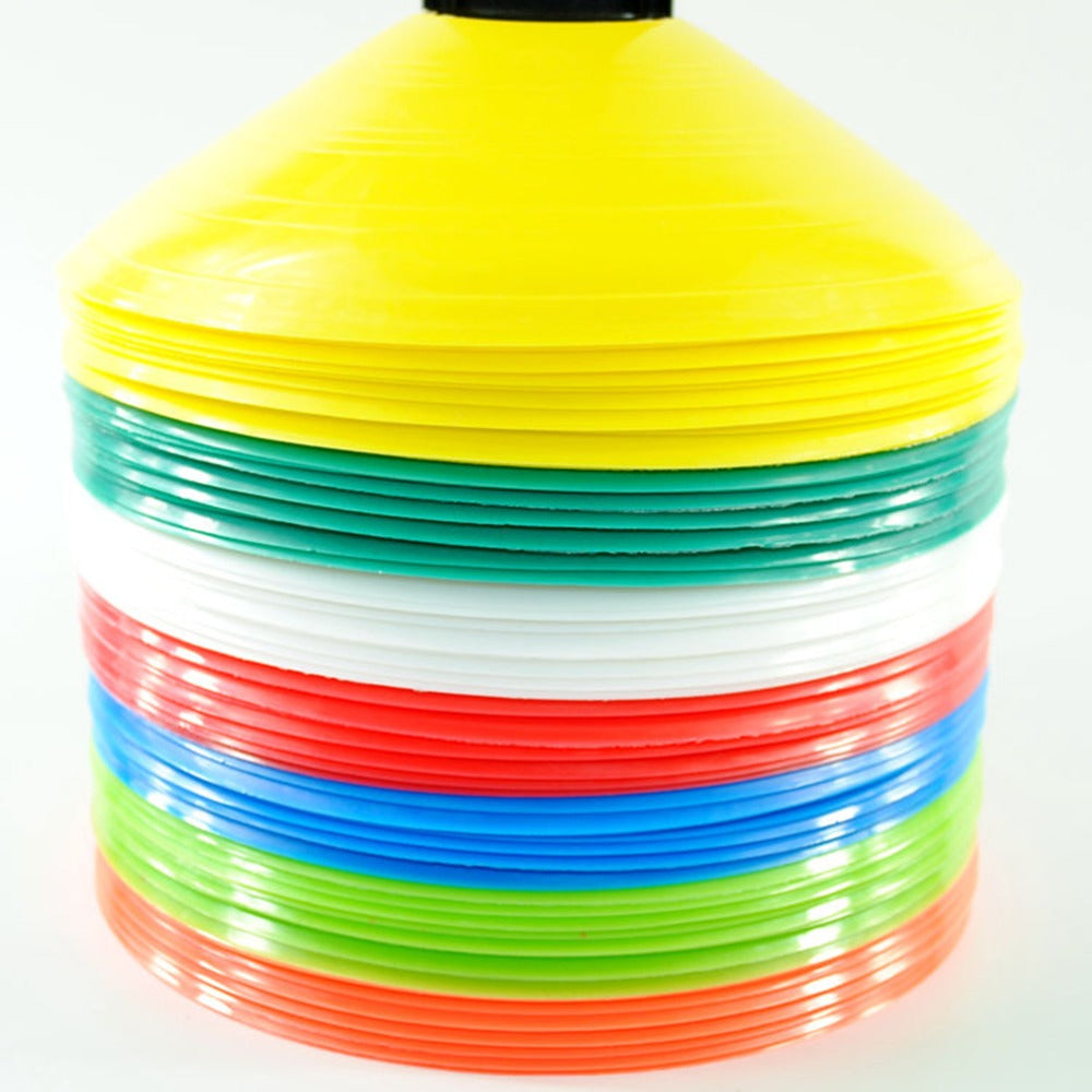 Soccer Training Disc Cone Set with Stand Holder