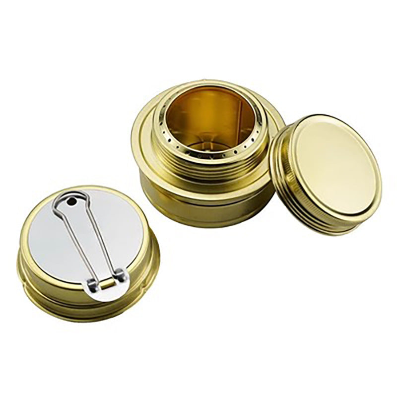 Outdoor Alcohol Stove Cross Bracket Stainless Steel Camping Accessories