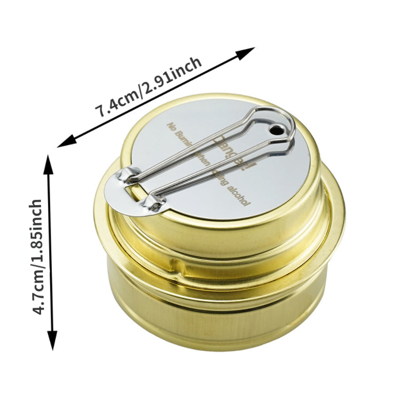 Outdoor Alcohol Stove Cross Bracket Stainless Steel Camping Accessories