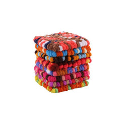Large Ball Thread Cushion Blanket Woven Diy Material Fur Ball Thick Wool Thread