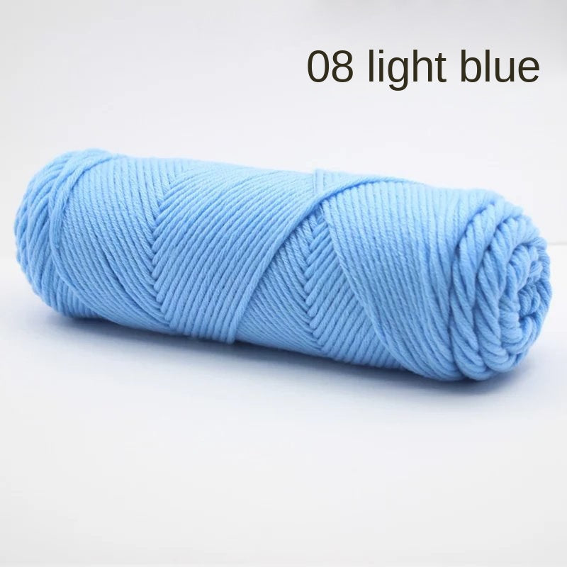 8-strand Lover Cotton Yarn, 70m Long, 100% Acrylic Hand-knitted DIY Yarn 100g