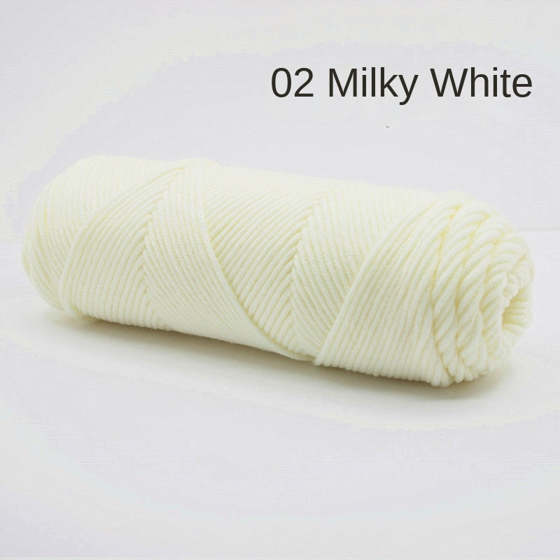 8-strand Lover Cotton Yarn, 70m Long, 100% Acrylic Hand-knitted DIY Yarn 100g