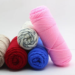 8-strand Lover Cotton Yarn, 70m Long, 100% Acrylic Hand-knitted DIY Yarn 100g