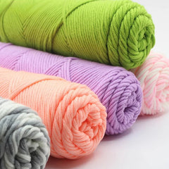 8-strand Lover Cotton Yarn, 70m Long, 100% Acrylic Hand-knitted DIY Yarn 100g