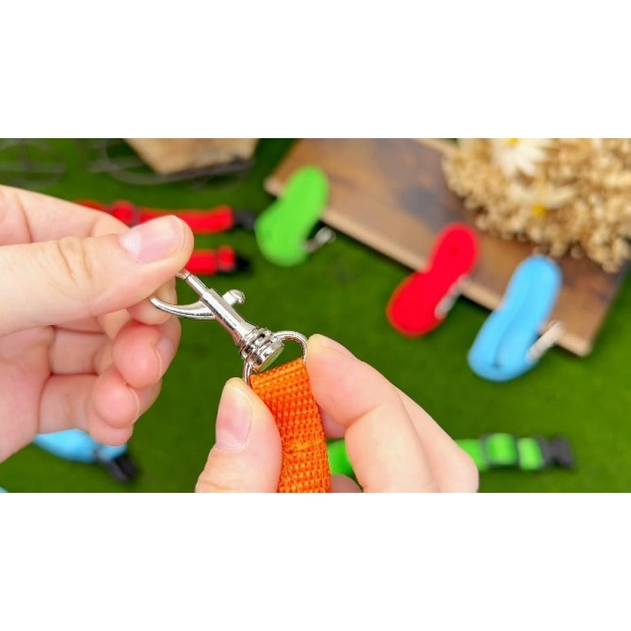 Adjustable Bunny Rabbit Harness And Leash Set For Small Pets - Fruit Pattern