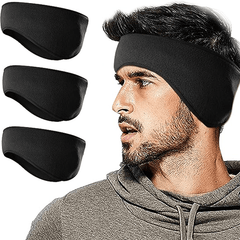 3PCS Winter Fleece Earmuffs for Men Women & Kids - Skiing Running Cycling