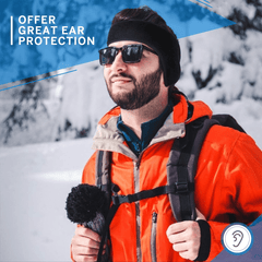 3PCS Winter Fleece Earmuffs for Men Women & Kids - Skiing Running Cycling