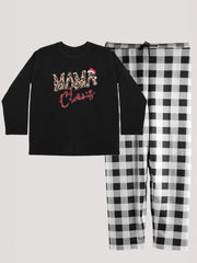 Christmas Casual Loungewear Set Women's Pajama 2 Piece