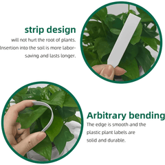 100pcs 10 16 Cm Plastic Waterproof Plant Labels Nursery Stake Tags