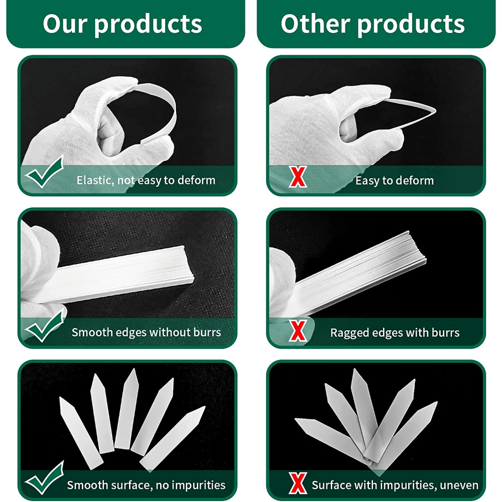 100pcs 10 16 Cm Plastic Waterproof Plant Labels Nursery Stake Tags