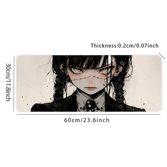 Anime Desk Mat Large Gaming Mouse Pad E Sports Keyboard Pad Non Slip